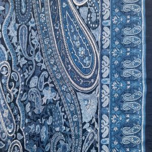 Sapphire Breeze - Patterned Soft Hijab