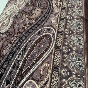 Mulberry Earth - Patterned Soft Hijab