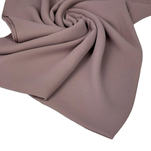 Greyish Mauve - Crepe Hijab