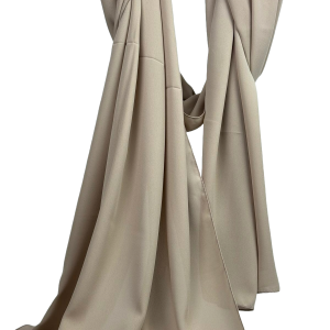 Soft Tan - Crepe Hijab