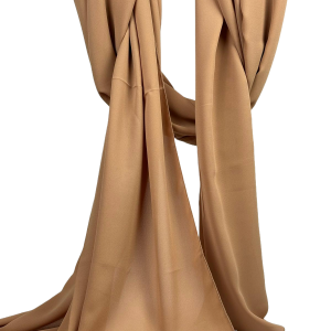 Toffee Peach - Crepe Hijab