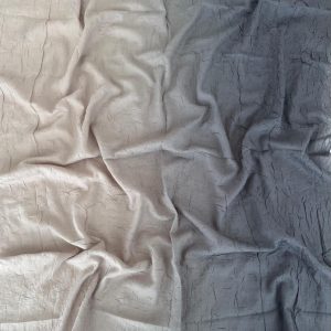 Dark Grey & Stone - Crinkled Gradient Modal Hijab