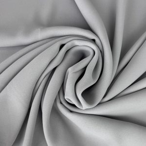 Grey - Crepe Hijab