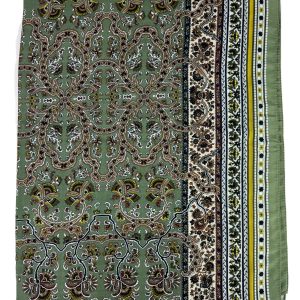 Light Green - Patterned Soft Hijab