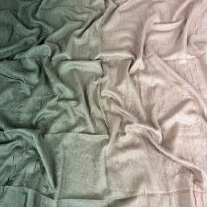 Khaki & Beige - Crinkled Gradient Modal Hijab